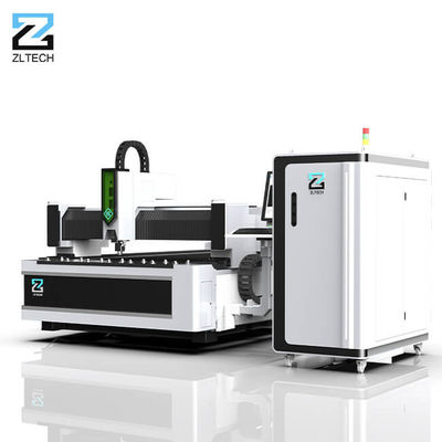 fase de aço inoxidável da máquina 3 do laser da fibra do CNC da folha de 1500x3000mm