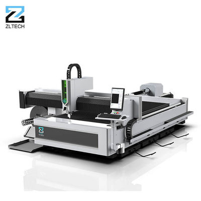 Máquina de corte do laser da folha e do tubo do CNC para 1kw de alumínio de aço 2kw 3kw 4kw