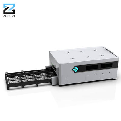 cortador 1000W 1500W do laser da chapa metálica de 6000x1500mm com tabela da troca
