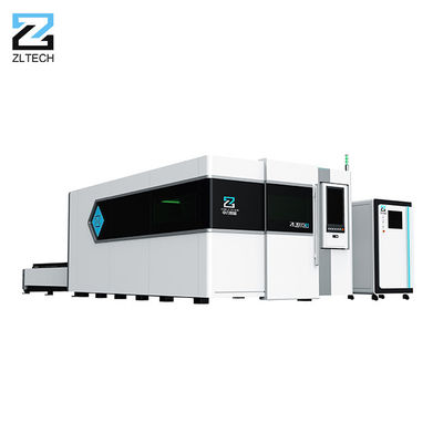 Metal que processa a fonte da troca 1000w-8000w Raycus da tampa completa da cama de casal do laser do corte da chapa metálica do CNC