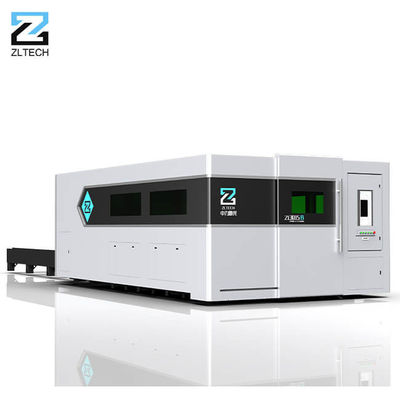 Metal que processa a fonte da troca 1000w-8000w Raycus da tampa completa da cama de casal do laser do corte da chapa metálica do CNC