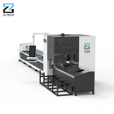 Máquina automática do cortador de tubulação do metal do laser do CNC da máquina de corte 2000W-8000W do laser da tubulação do metal