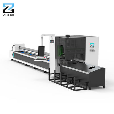 carga automática de aço inoxidável da máquina do cortador do tubo do metal do laser de 1kw 1.5kw 2kw