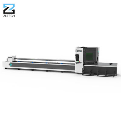 carga automática de aço inoxidável da máquina do cortador do tubo do metal do laser de 1kw 1.5kw 2kw