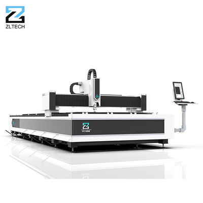 MS Steel do corte de folha do metal do laser da fibra 1000W-6000W de 6000x2000mm