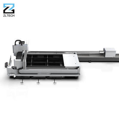 Cortador de alumínio grande do laser da máquina de corte 1000w do laser da folha e do tubo da escala 3015AC