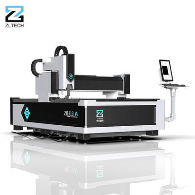 máquina de corte do laser da fibra de 1kw 2kw 3kw com tabela da troca e grande cerco